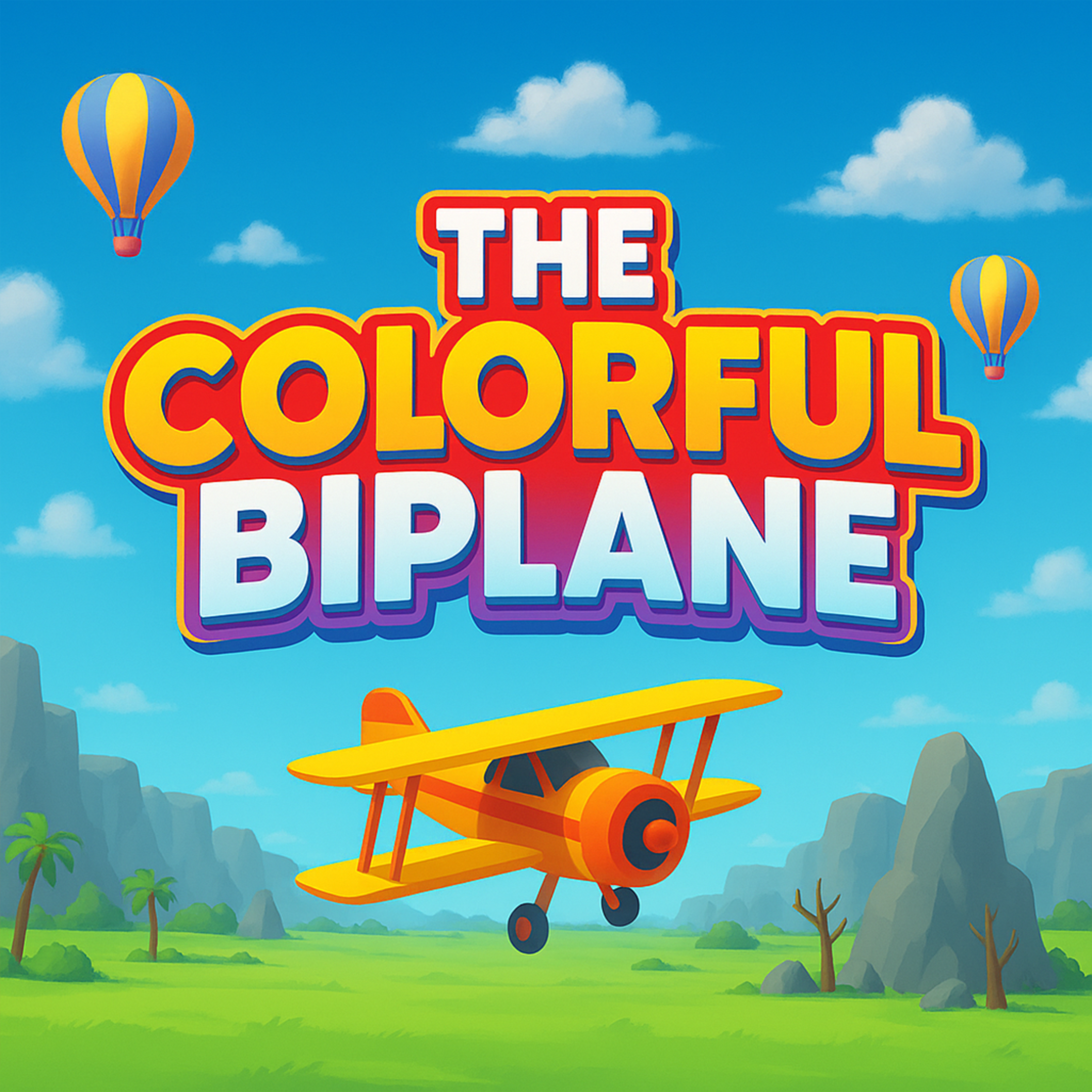 The Colorful Biplane cover